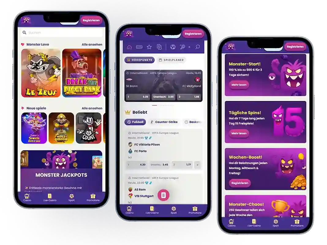 SlotMonster Mobile Nutzung